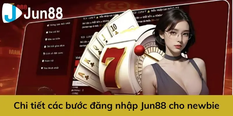 Các bước đăng nhập Jun88 cho người chơi mới